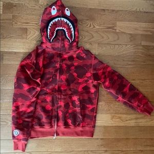 BAPE Color Camo Shark Full Zip Hoodie